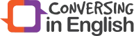 Logo Conversing in English